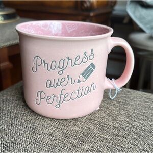 Sheffield Home Pink Motivational soup or coffee Mug